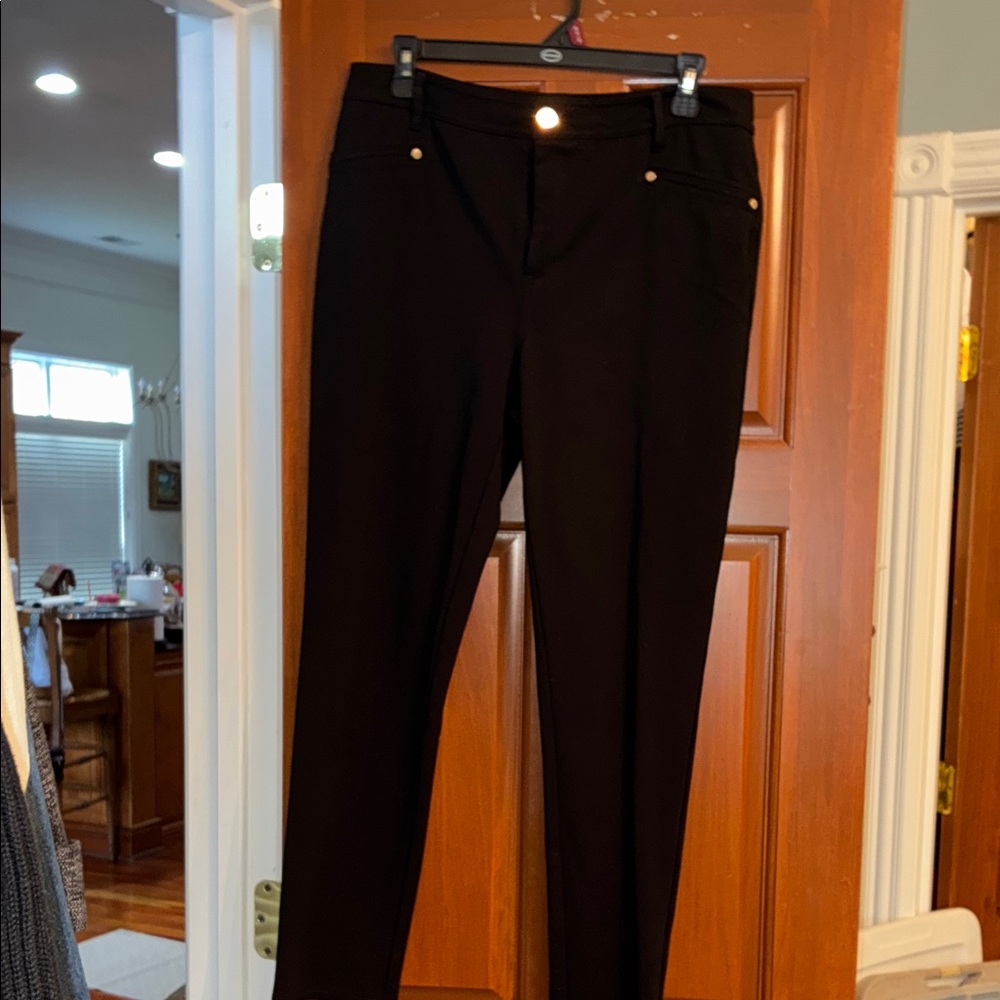 Elegant Black Women's Straight Leg Pants